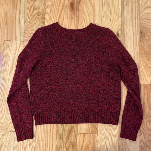 H&M | Red Marled Crewneck Sweater | Small - Picture 6 of 6